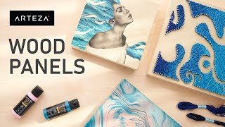 Arteza Wood Art Panels - Surface For Creating Worth Trying