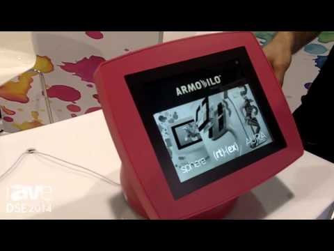 DSE 2014: Armodilo Highlights Its New Colorful Tablet Display Stands for Point of Sale