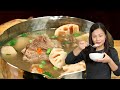 Easy Pork Bone Soup with Lotus Root under $10 猪骨莲藕汤