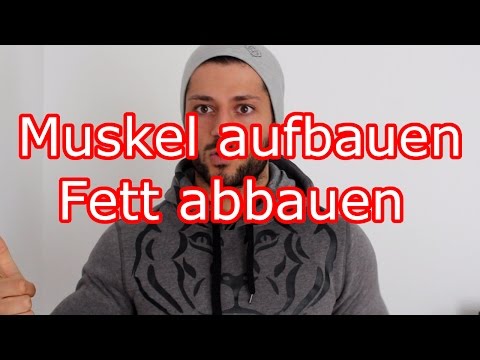 wie kann man fett abbauen
