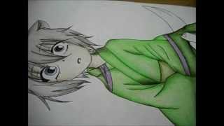Drawing Tomoe (Kid) from Kamisama Hajimemashita