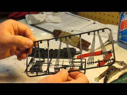 ... 350 Black Diamond Pirate Ship Model Kit Build Up Part 1 - YouTube