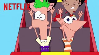 Rollercoaster The Musical Phineas & Ferb Netflix Family