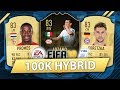 INSANE 100K HYBRID w/ IF LOZANO! FIFA 19 SQUAD BUILDER