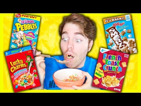 TASTING WEIRD KID CEREALS TASTING WEIRD KID CEREALS