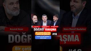 Doğru Yanaşma - İnsanı Ən Çox Ümidvar Edən Əməl 23 Oktyabr, Saat 2100
