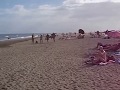 Playa del ingles nudist beach Gran Canaria  November 2016