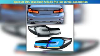 Led Tail Lights For Bmw G30 F90 M5 5Series 20172020 Sequential Turn Signal Blue Animation Rear