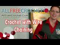 Crochet With Jewelry Wire - Chaining