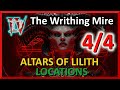 The Writhing Mire Lilith Statues - 4/4 - Diablo 4