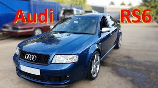 Mauritius blue Audi RS6 C5 saloon