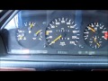 Mercedes-Benz 230e A -92 (w124) "cold start -30°c"