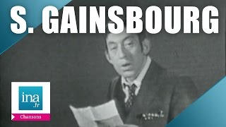 Watch Serge Gainsbourg En Relisant Ta Lettre video