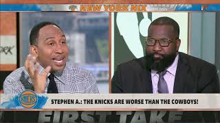 Stephen A.: The Knicks are WORSE than the Cowboys! | First Take
