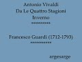 Vivaldi Le Quattro Stagioni Inverno Giuliano Carmignola Francesco Guardi