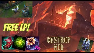How To Play Galio Mid - Ez Climb With Galio Builds & Runes League Of Legends