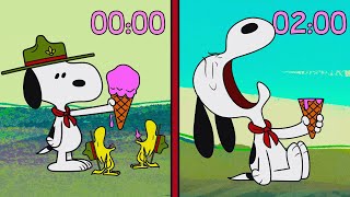 When The Ice Cream Is Gone Camp Snoopy Cartoons For Kids