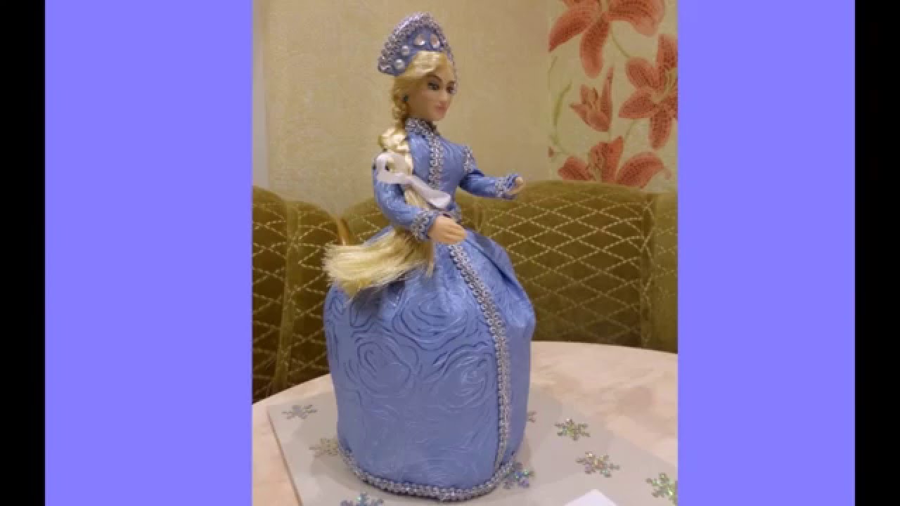 Снегурочка своими руками из глины 73