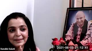 Gurujis Satsang By Nandini Aunty From India 2021 06 03
