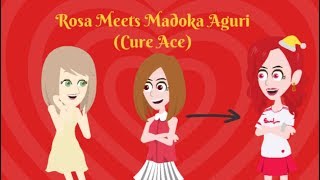 Rosa Meets Madoka Aguri Cure Ace
