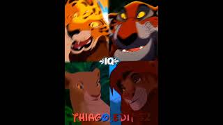 Shere Khan And Sabor Vs Simba And Nala