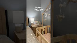 Diaper Caddy Restock For Baby Sissy