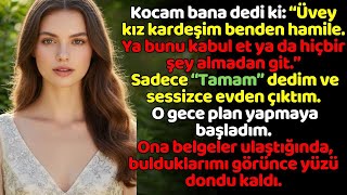 Aldatan Kocam Üvey Kız Kardeşini Eve Getirdi Benden Hamile Dedi Ben İntikam Planımı Yaptım