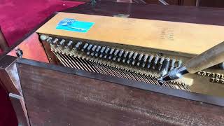 Hear B Unison F1 On A 1957 Everett Studio Upright Piano