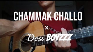 Chammak Challo X Desi Boyz Fingerstyle Guitar Cover