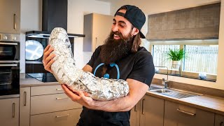 The Xl Belly Buster Kebab Challenge Britains Biggest Kebab 2.0 C.o.b. Ep.184