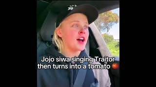Jojo Siwa Singing Traitor