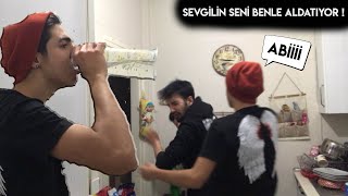 YAGİZJR'A SEVGİLİN SENİ BENİMLE ALDATIYOR ŞAKASI !