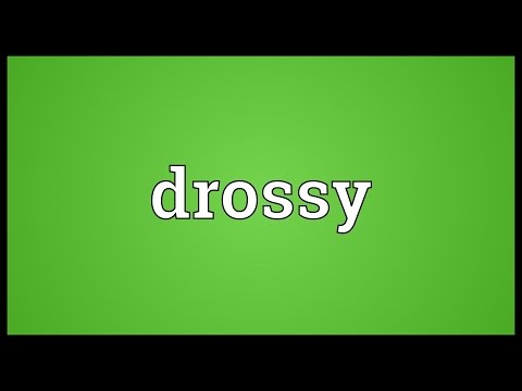 Header of drossy