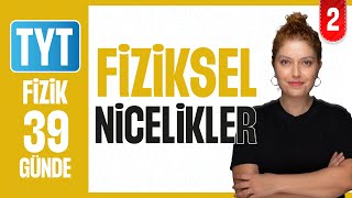 Fiziksel Niceliklerin Sınıflandırılması I 39 Günde Tyt Fi̇zi̇k Kampi 2026 I Fizik Bilimine Giriş 2.Gün