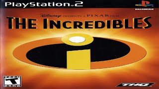 Disneypixar The Incredibles - Playstation 2 Pcsx2 2004 Full 100% Walkthrough