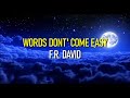 Words Don't Come Easy F.R. David Subtitulado Ingles y Español