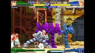 John Choi A-Ryu Vs Kyokuji V-Bisona-Guyv-Cody Street Fighter Alpha 3 Fightcade, Feb, 2021