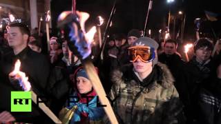 Ukraine: Nationalists commemorate Battle of Kruty 98th anniversary in Kiev