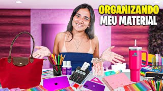 Organizando Meu Material Para Faculdade 2025