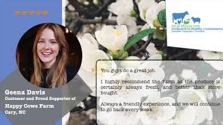 Testimonials Happy Cow Farms Cary North Carolina