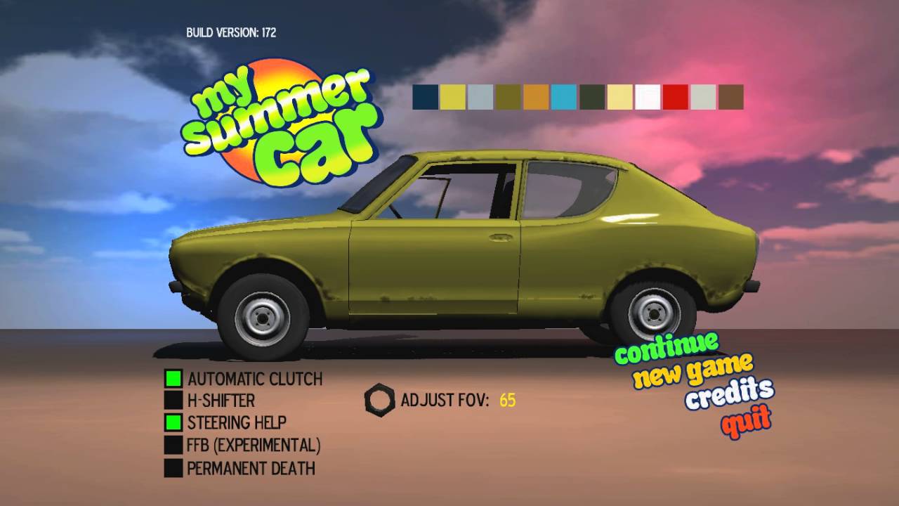Как сделать свою раскраску в my summer car Как сделать свою раскраску в my summer car