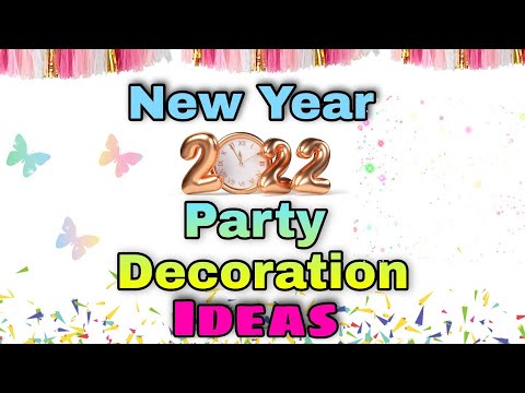 New Year Decoration Ideas | DIY New Year Party Decoration Ideas | Happy New Year Decoration