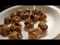 Faux cookie dough bites Faux cookie dough bites