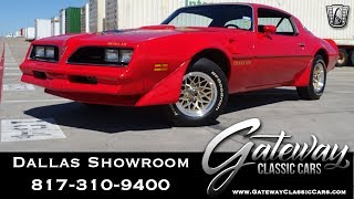 1977 Pontiac Firebird Trans Am Gateway Clic Cars Dallas