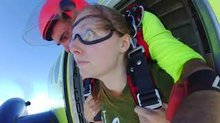 Miss Krause Goes Skydiving