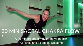 20 Min Sacral Chakra Flow