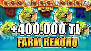 Big Bass Splash 🐟 Slot Oyunları +400.000 Tl Farm Rekoru!