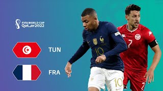 Tunus - Fransa (30 Kasım 2022 Çarşamba) Dünya Kupası Maçı Takım Karşılaştırması