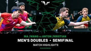 Ma Long/Wang Chuqin Vs Anton Kallberg/Kristian Karlsson | Md Sf | Saudi Smash 2024