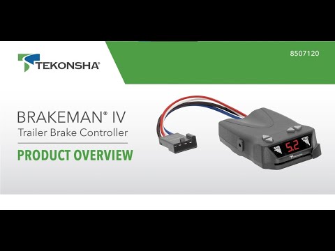 Tekonsha® Brakeman® IV Trailer Brake Controller | Overview